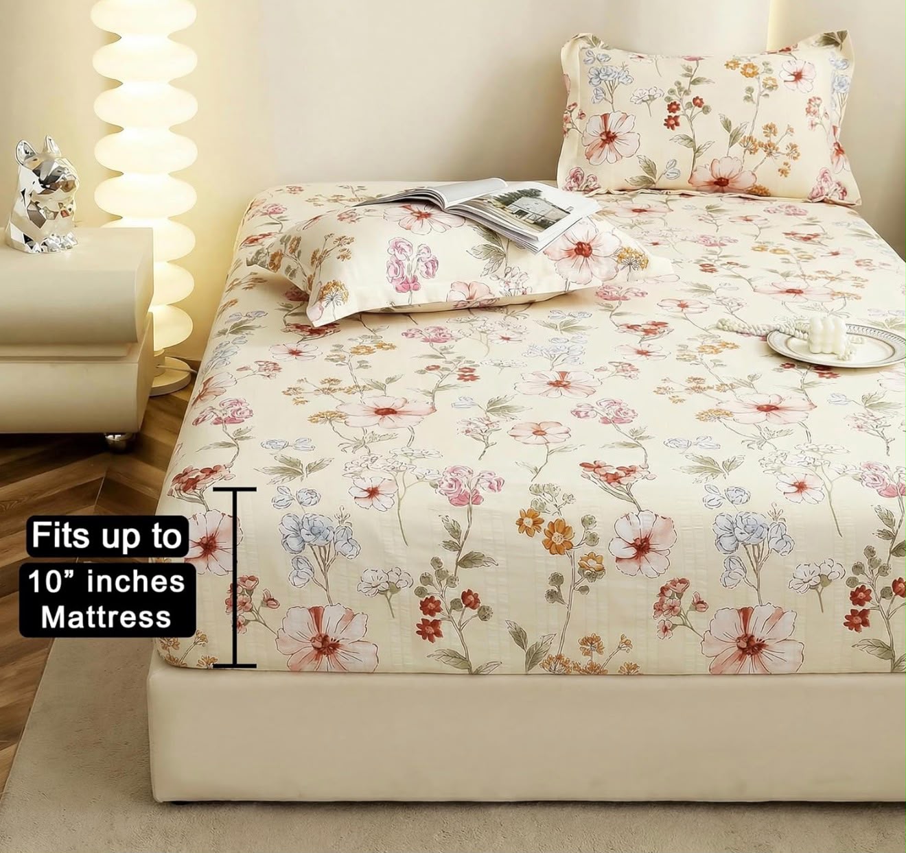 Elastic Fitted Bed Sheet set