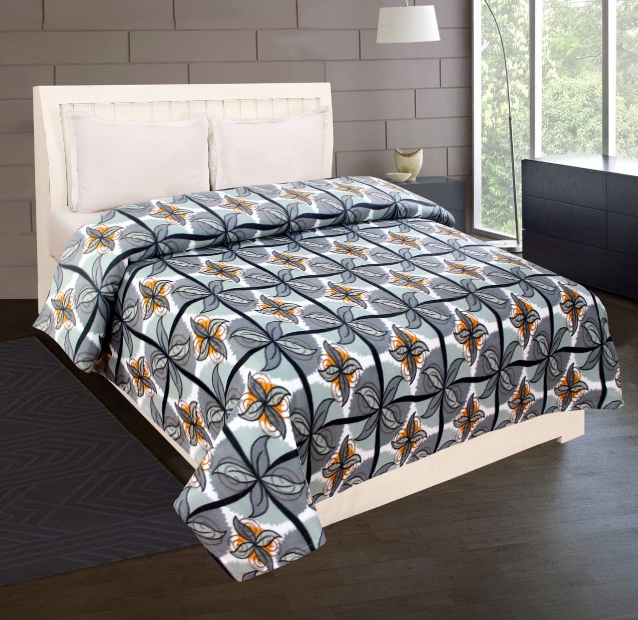 Poral Fleece Printed Blanket